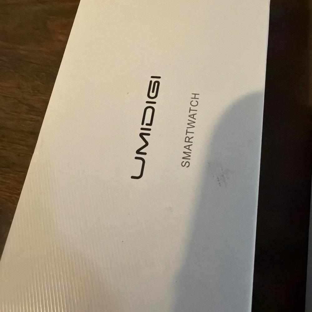 UMIDIGI Urun Smart Watch 43mm Rose Gold Pink Silicone Android iOS X002P3DWKB NEW